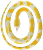 Figurki dla dzieci - Wild Republic 20769 guma wąż Albino Python 117 cm - miniaturka - grafika 1