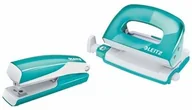 Zszywacze biurowe - Zszywacz i dziurkacz mini WOW lodowy niebieski 55612051 - miniaturka - grafika 1