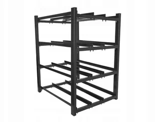 Lanberg Stojak OPEN RACK bateryjny OR01-830650-304-BK Autoryzowany DYSTRYBUTOR OR01-830650-304-BK - Akcesoria do szaf serwerowych - miniaturka - grafika 3