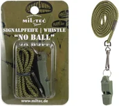 Survival - akcesoria - Wojskowy Gwizdek Sygnałowy Bezkulkowy - Oliv - miniaturka - grafika 1