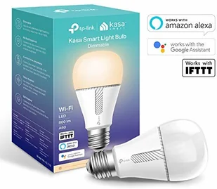 TP-Link KL110 Kasa Smart żarówka Wi-Fi, E27, 10 W, działa z Amazon Alexa (Echo i Echo Dot), Google Home i IFTTT, możliwość ściemniania, miękka, ciepła biel - Systemy inteligentnych domów TP-Link KL110 Kasa Smart żarówka Wi-Fi, E27, 10 W, działa z Amazon Alexa (Echo i Echo Dot), Google Home i IFTTT, możliwość ściemniania, miękka, ciepła biel - Systemy inteligentnych domów - miniaturka - grafika 1