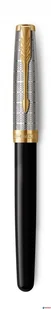 Parker Pióro wieczne F) SONNET PREMUM METAL & BLACK GT 18karatów 2119784 2119784 - Pióra wieczne - miniaturka - grafika 4