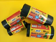 Worki na śmieci - Worki na śmieci 120 litrów Super Mocne a25 - miniaturka - grafika 1