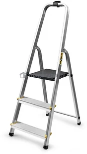 Drabina aluminiowa, 3 st. wytrzymałość: 125-150 kg (wytrzymałość 125 kg) - Drabiny Drabina aluminiowa, 3 st. wytrzymałość: 125-150 kg (wytrzymałość 125 kg) - Drabiny - miniaturka - grafika 1