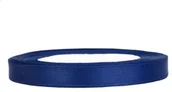 Pasmanteria - PartyDeco Tasiemka satynowa, granatowa, 6 mm / 25 m TS6-074 - miniaturka - grafika 1