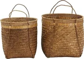 Kosze wiklinowe - House Doctor Kosze do przechowywania Balie L 2 szt. 261940000 - miniaturka - grafika 1