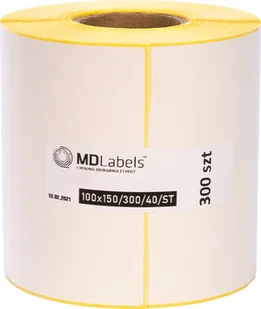 Zebra Etykiety termiczne naklejki 100x150 300 - Papier do drukarek - miniaturka - grafika 2