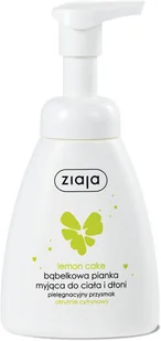 Ziaja PRZYSMAKI BĄBELKOWA PIANKA DO CIAŁA I DŁONI LEMON CAKE 250ML - Mydła - miniaturka - grafika 4