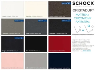 Schock GREENWICH N-100L FB (na równi z blatem) stone - Zlewozmywaki - miniaturka - grafika 4