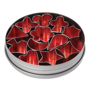 Vogue E002 Aspik Cutter Set, 10,2 cm (12 sztuk) E002 - Formy do ciast - miniaturka - grafika 2