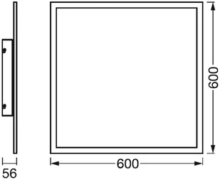 LEDVANCE SMART+ LEDVANCE SUN@Home Planon Plus, 60 x 60 cm - Systemy inteligentnych domów - miniaturka - grafika 5