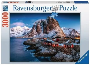 Ravensburger Puzzle 3000 elementów Norwegia Hamnoy Lofoten - Puzzle - miniaturka - grafika 3