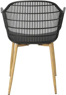 Simplet Krzesło Becker czarne/naturalne - Krzesła - miniaturka - grafika 9