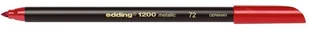 Edding Edding Pisak Edding Artystyczny 1-3mm Metallic Czerwony 1200/072/CZ/M ED 1200/072/CZ/M ED - Długopisy - miniaturka - grafika 2