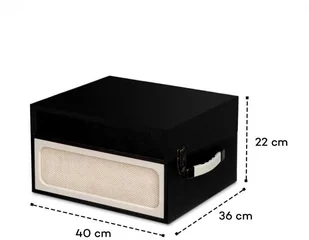 Auna Sarah Ann Czarno-Kremowy - Gramofony - miniaturka - grafika 10