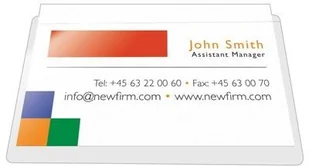 Q-Connect kieszeń samoprzylepna na wizytówki 60x95 mm, 10 sztuk - Artykuły biurowe - miniaturka - grafika 6