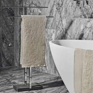 Blomus Blomus CARO Ręcznik Kąpielowy 70x140 cm Satellite 68997 - Ręczniki - miniaturka - grafika 2