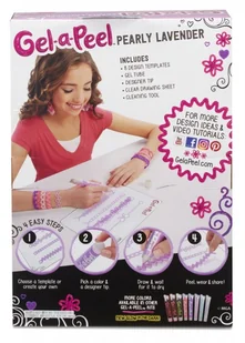 MGA Gel-a-Peel Magiczny żel Zestaw tuba FIOLET Zaprojektuj Oderwij Nałóż Reklama TV 546238 - Zabawki kreatywne - miniaturka - grafika 5