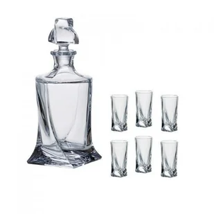 Bohemia Crystalite s.r.o QUADRO 1+6 SET LIKIER 457-7MK 2K9/99999/9/99A44/457-7MK SET 1+6 - Kryształy - miniaturka - grafika 2