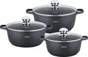 Zestawy garnków i patelni - Kinghoff ZESTAW GARNKÓW MARMUROWYCH KH-1606  KH-1606 - miniaturka - grafika 1