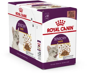 Royal Canin Sensory Taste karma mokra kawałki w sosie 12x85g 303420 - Mokra karma dla kotów - miniaturka - grafika 3
