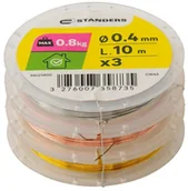 Łańcuchy i liny stalowe - STANDERS Druty miedziane/mosiężne/stalowe 0.4 mm x 10 m Standers - miniaturka - grafika 1