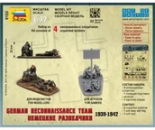 Modele do sklejania - ZVEZDA German Reconnaissance Team JPZVEF0CJ025625 - miniaturka - grafika 1