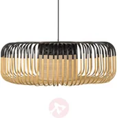 Lampy sufitowe - Forestier Forestier Bamboo Light XL lampa wisząca czarna - miniaturka - grafika 1