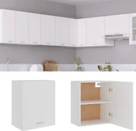 Szafki kuchenne - vidaXL Szafka kuchenna, biała, 50x31x60 cm, płyta wiórowa 801260 - miniaturka - grafika 1