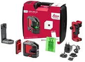 Poziomice laserowe - Leica geosystems Lino l2g Leica kompaktowy krzyż na zielonym laserem do linii o akumulator litowo-jonowy i innowacyjnych magnetyczny uchwyt 864420 - miniaturka - grafika 1