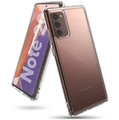 Etui i futerały do telefonów - RINGKE Etui z żelową ramką Fusion do Samsung Galaxy Note 20 przezroczysty - miniaturka - grafika 1