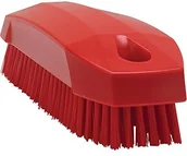 Akcesoria do wc - Vikan vikan ręcznie szczotka do WC szczotka do paznokci, wąskie, twarda, rożne. Kolory, czerwony 64404 - miniaturka - grafika 1