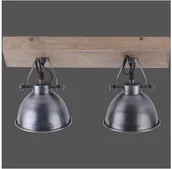 Lampy sufitowe - Leuchten Direkt 11982-77 - Oświetlenie punktowe SAMIA 2xE14/40W/230V srebrny - miniaturka - grafika 1