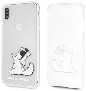 Karl Lagerfeld Etui Choupette do Apple iPhone XS Max Clear 6378X10 - Etui i futerały do telefonów - miniaturka - grafika 4