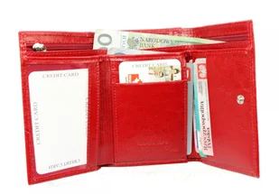 Z.Ricardo Portfel Skórzany (PL) Skóra Licowa 12 cm Kieszeń Na Zewnątrz ZR21 - Portfele - miniaturka - grafika 2