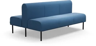 AJ Produkty Sofa modułowa VARIETY, 3-osobowa, podwójna, tkanina Pod CS, niebieski - Sofy i kanapy AJ Produkty Sofa modułowa VARIETY, 3-osobowa, podwójna, tkanina Pod CS, niebieski - Sofy i kanapy - miniaturka - grafika 1