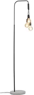 Lampy stojące - it's about RoMi It's About romi Oslo lampa stojąca, żelaza, 60 Watts, E27, czarna OSLO/F3/B - miniaturka - grafika 1