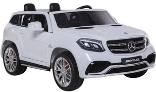 Import SUPER-TOYS MERCEDES GLS 63, 4 SILNIKI, 2X12 V 2 28 BIAŁY PL - Pojazdy elektryczne dla dzieci - miniaturka - grafika 2