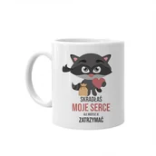 Kubki - Skradłaś moje serce, ale możesz je zatrzymać - kubek z nadrukiem - miniaturka - grafika 1