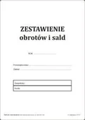 Druki akcydensowe - Firma krajewski Zestawienia obrotów i sald A4 [Pu/K-331] Pu/K-331 - miniaturka - grafika 1