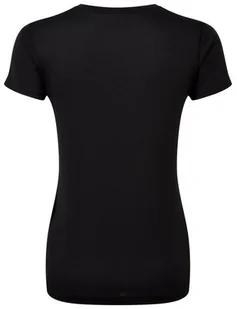 RONHILL RONHILL Koszulka biegowa damska CORE S/S TEE czarna - Bielizna sportowa damska - miniaturka - grafika 2