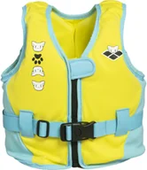 Pływanie - Arena Friends Swim Vest Kids, yellow 4-6Y 2021 Akcesoria do pływania 4018-310-4-6Y - miniaturka - grafika 1