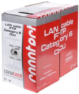 Abcvision SKRĘTKA FTP/K6/305M EKRANOWANA FTP kat. 6 - Akcesoria do monitoringu - miniaturka - grafika 4