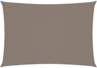 Parasole ogrodowe - vidaXL Prostokątny żagiel ogrodowy z tkaniny Oxford, 2x4 m, taupe vidaXL - miniaturka - grafika 1