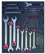 Klucze i nasadki - Bahco piankową wkładką, 30-częściowy - miniaturka - grafika 1