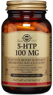 Witaminy i minerały dla sportowców - SOLGAR SOLGAR 5-HTP 100mg 90vegcaps - miniaturka - grafika 1