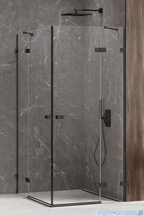 New Trendy Avexa Black 100x110x200 EXK-1841 - Kabiny prysznicowe - miniaturka - grafika 2