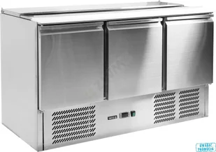 Yato STÓŁ CHŁODNICZY SAŁATKOWY 368L 3 DRZWI YG-05290 - Szafy i witryny chłodnicze - miniaturka - grafika 4