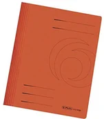Teczki i skoroszyty - Herlitz 10902518 skoroszyt A4, zeszyt dla klientów i urzędów, karton z manilami, 25 sztuk, pomarańczowy 10902518 - miniaturka - grafika 1