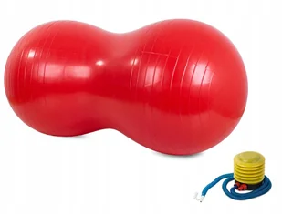 Piłka Gimnastyczna Fitness Orzeszek Fasolka Duża - Piłki do ćwiczeń - miniaturka - grafika 3